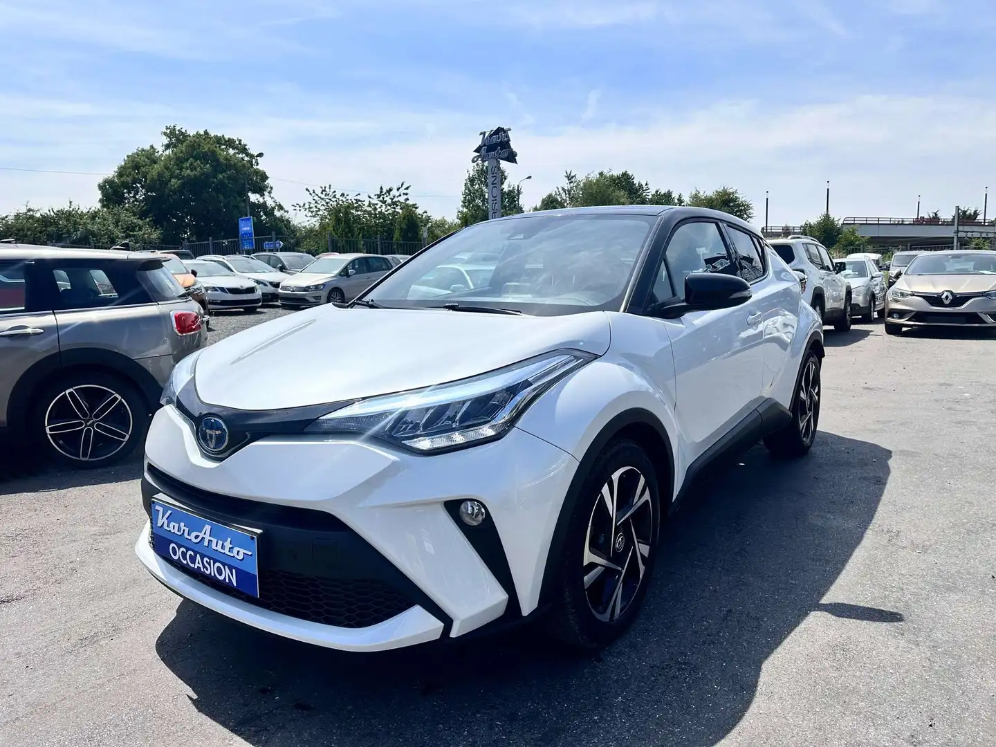 Toyota C-HR Hybrid 2.0i VVT-i C-Lub Bi-Tone E-CVT Blanc - 2