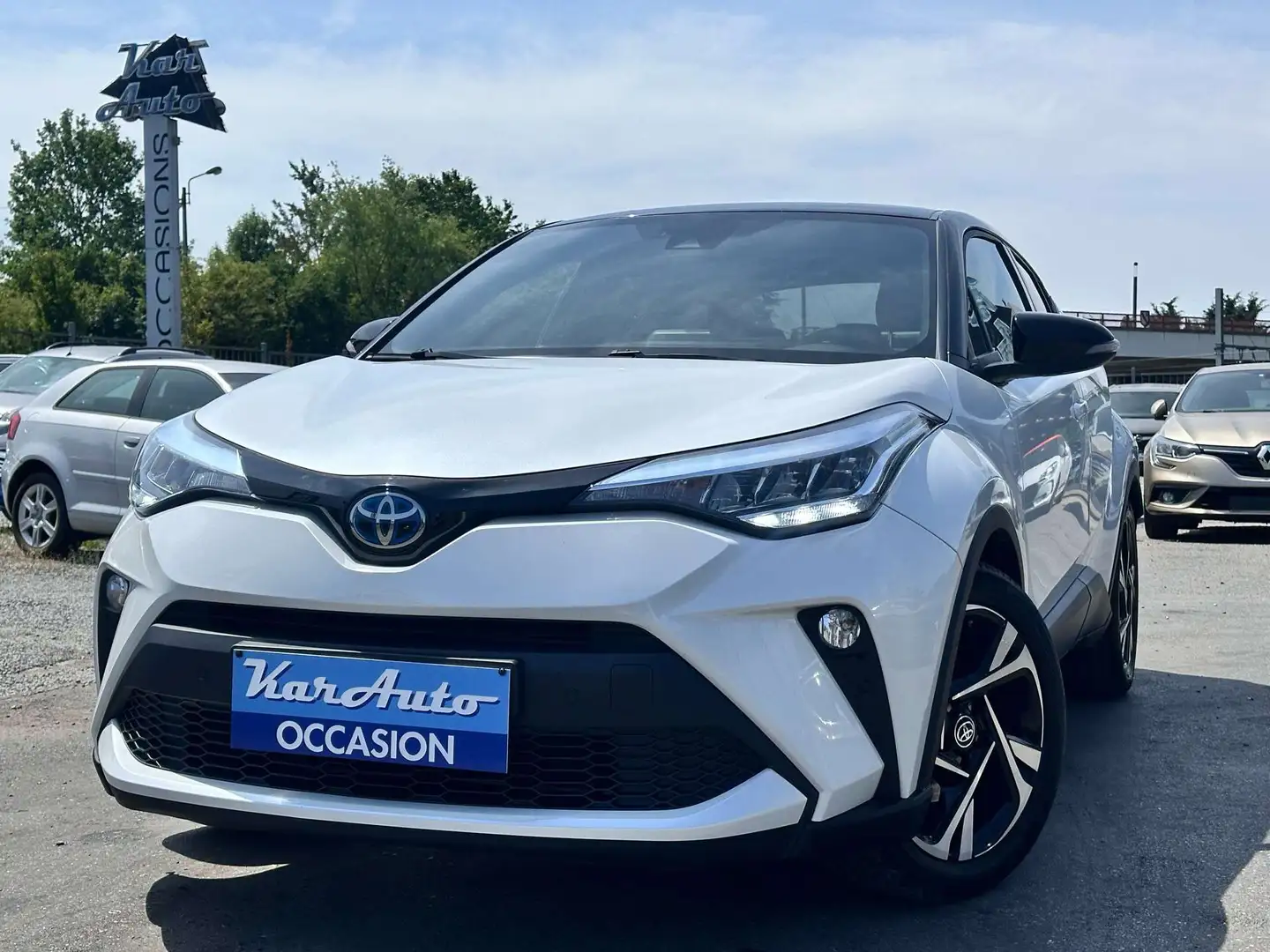 Toyota C-HR Hybrid 2.0i VVT-i C-Lub Bi-Tone E-CVT Blanc - 1
