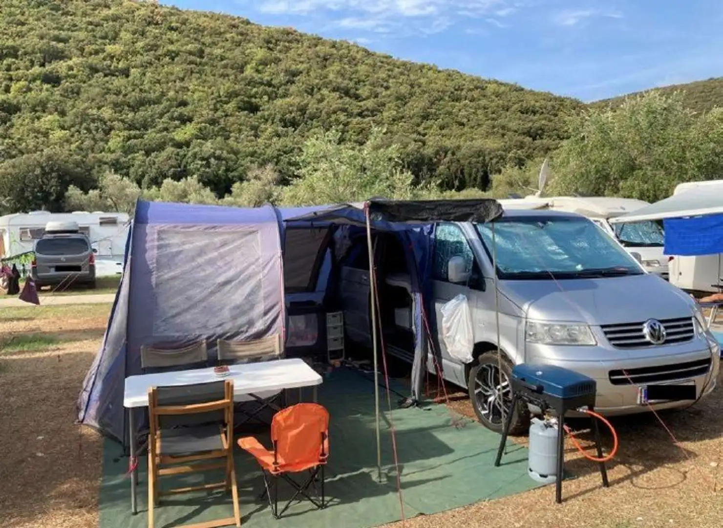 Volkswagen T5 Multivan Multivan Atlantis 2,5 TDI D-PF Atlantis camper Argent - 1