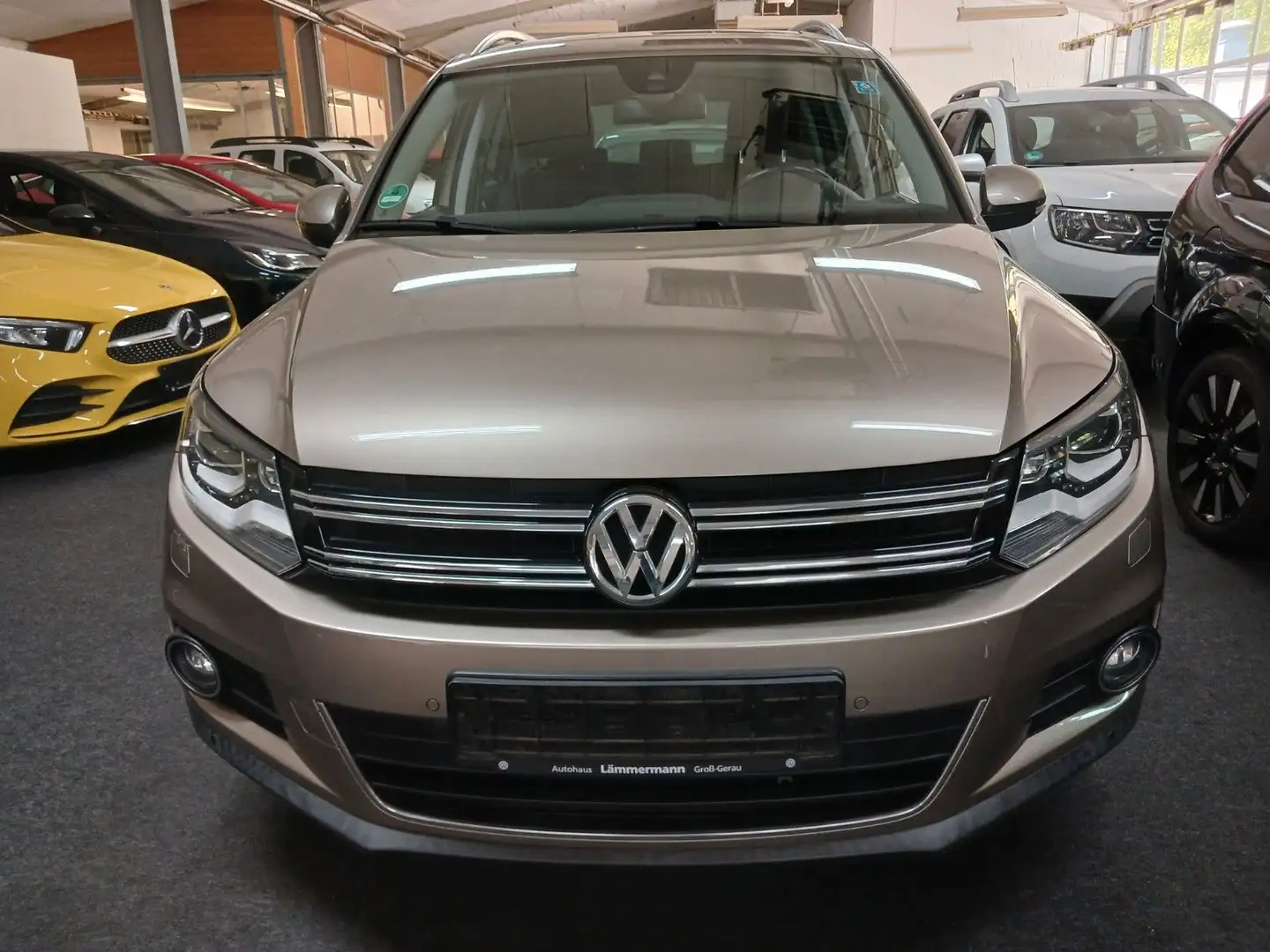 Volkswagen Tiguan Lounge Sport & Style BMT AUTOM PANO NAVI Beige - 2