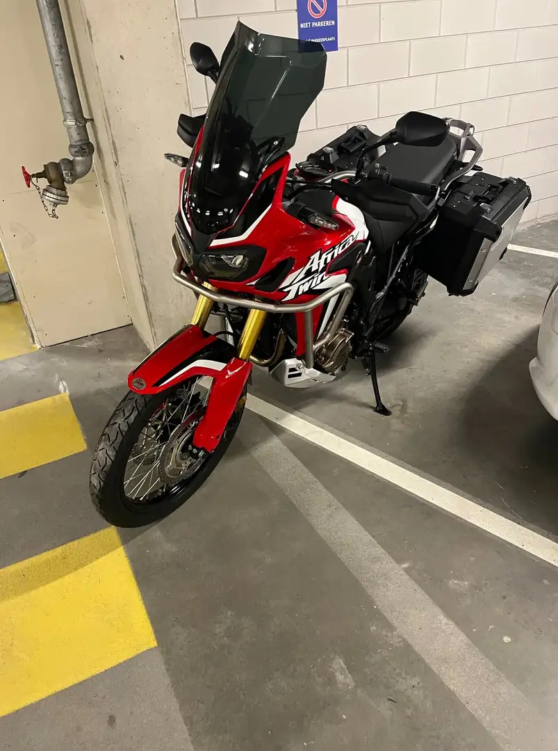 Honda CRF 1000 dct Rood - 1