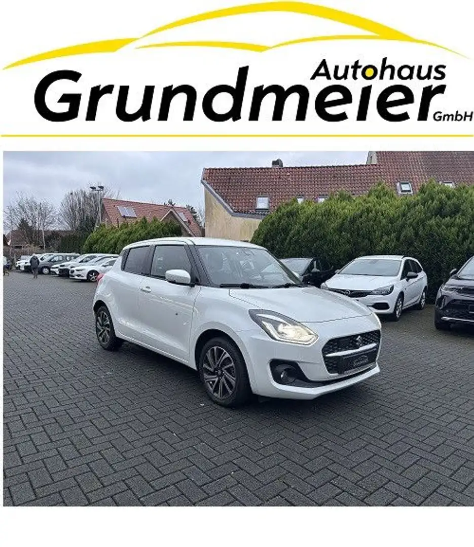 Suzuki Swift Comfort+/Navi/SHZ/DAB/Kamera Blanc - 1