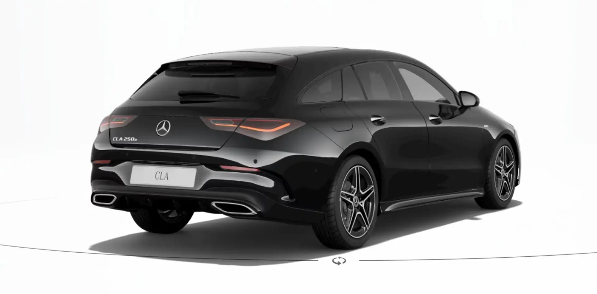Mercedes-Benz CLA 250 250e Shooting Brake Business Solution AMG Nightpak Zwart - 2