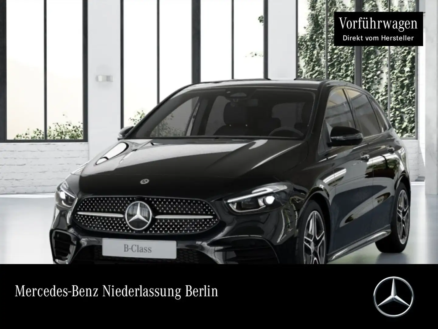 Mercedes-Benz B 200 AMG+NIGHT+PANO+360°+MULTIBEAM+TOTW+KEYLESS Schwarz - 1
