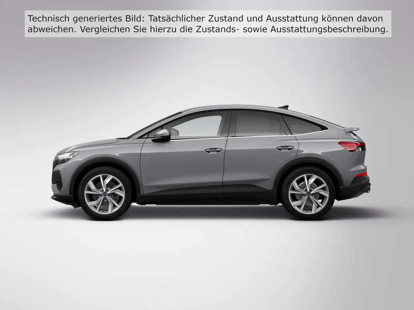 Audi Q4 e-tron 45*AHK*KAMERA*LEDER*NAVI-PLU Grau - 2
