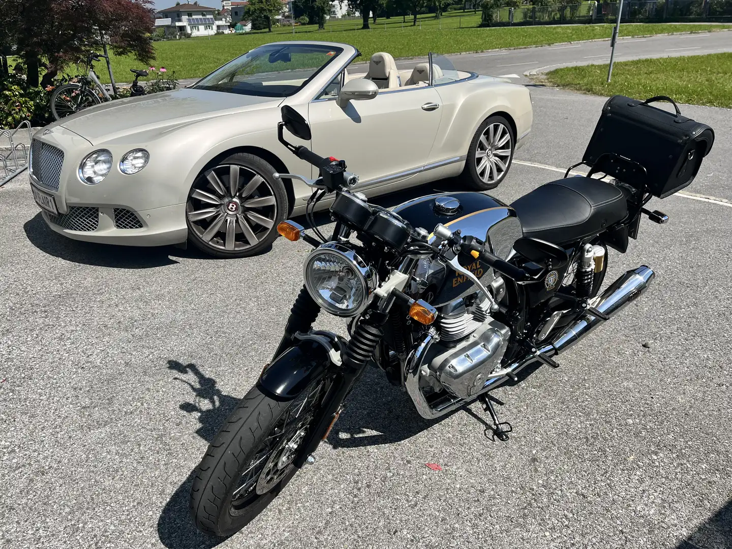 Royal Enfield Continental GT Neuwertig - Viel Zubehör ! - 2