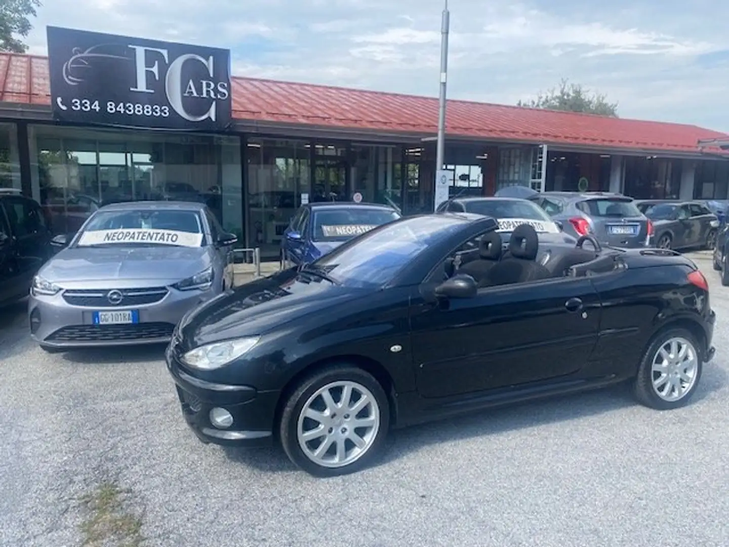 Peugeot 206 CC 1.6 HDI 16V RC LINE - NEOPATENTATO Nero - 1