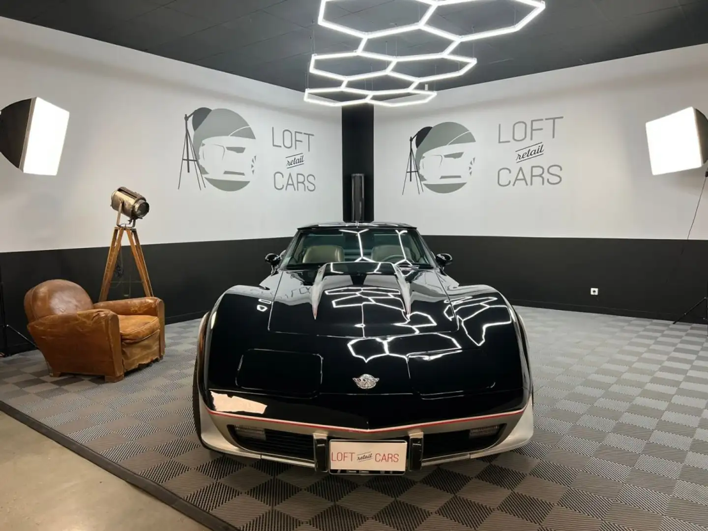 Chevrolet Corvette OFFICIAL PACE CAR 25TH 5.7 V8 350 CI PACE CAR L82 Schwarz - 2