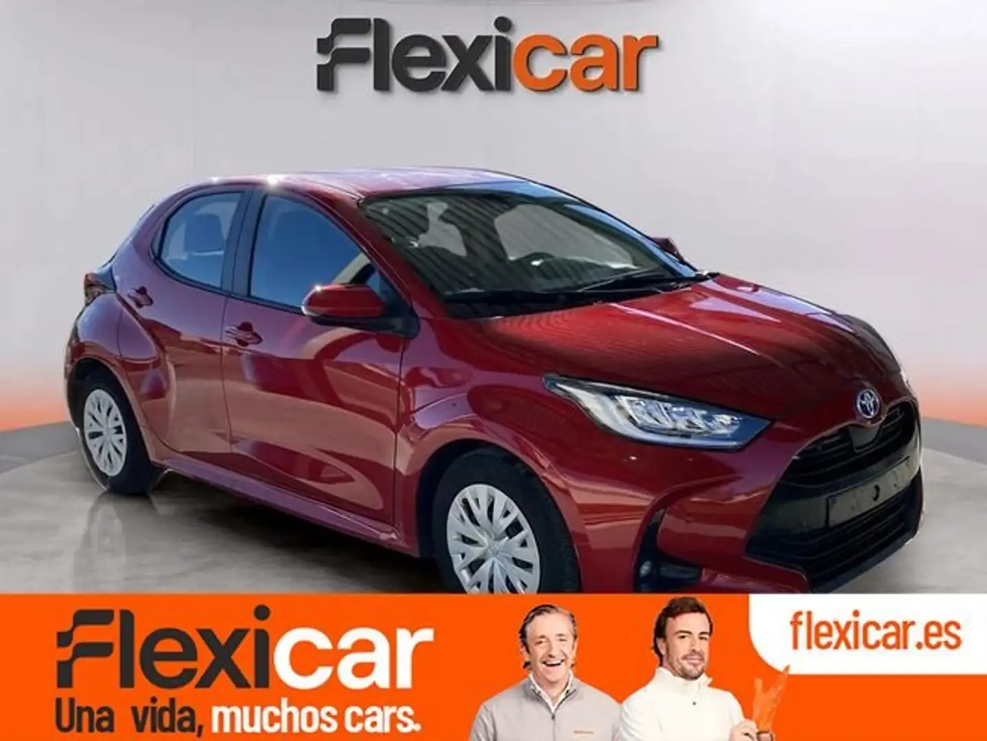 Toyota Yaris 120H 1.5 Active Tech Rojo - 1