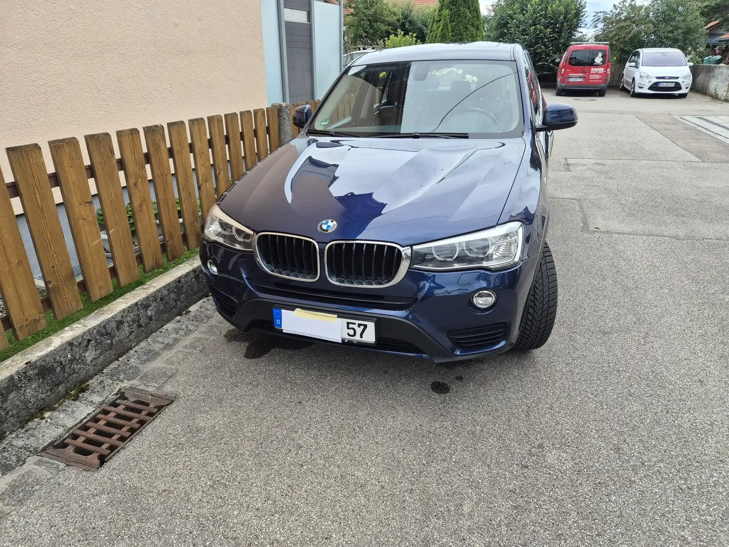 BMW X3 xDrive 20 d Blau - 1