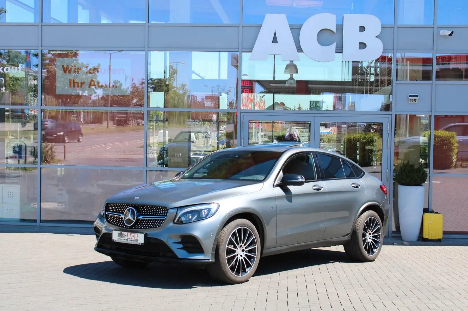 Mercedes-Benz GLC 250 4M Coupe Edition 1 AMG Line LED GSD 360° Grau - 1