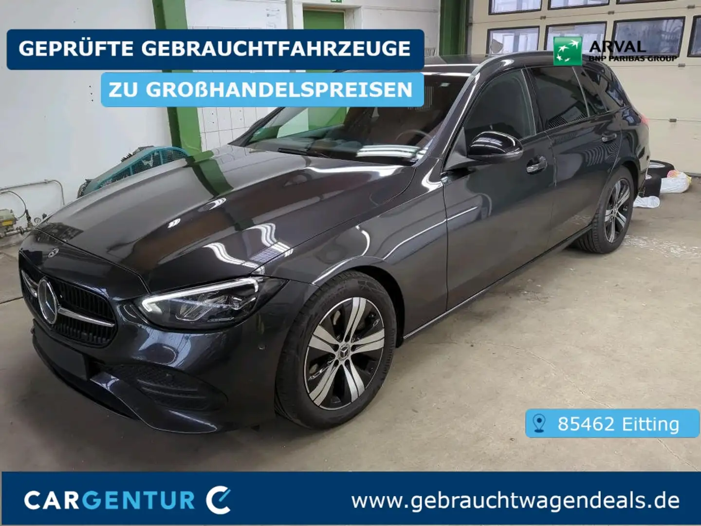 Mercedes-Benz C 220 d T Avantgarde ACC BLIS El.Heckkl. Key LED Grün - 1