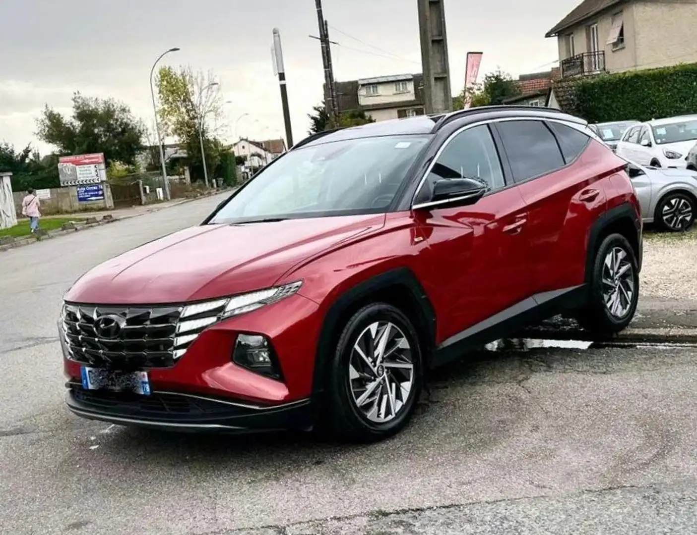 Hyundai TUCSON SUV 1.6 CRDI 136 DCT-7 HYBRID 48V CREATIVE 16825HT ENTRETIEN COMPLET A JOUR TBEG Gris - 1