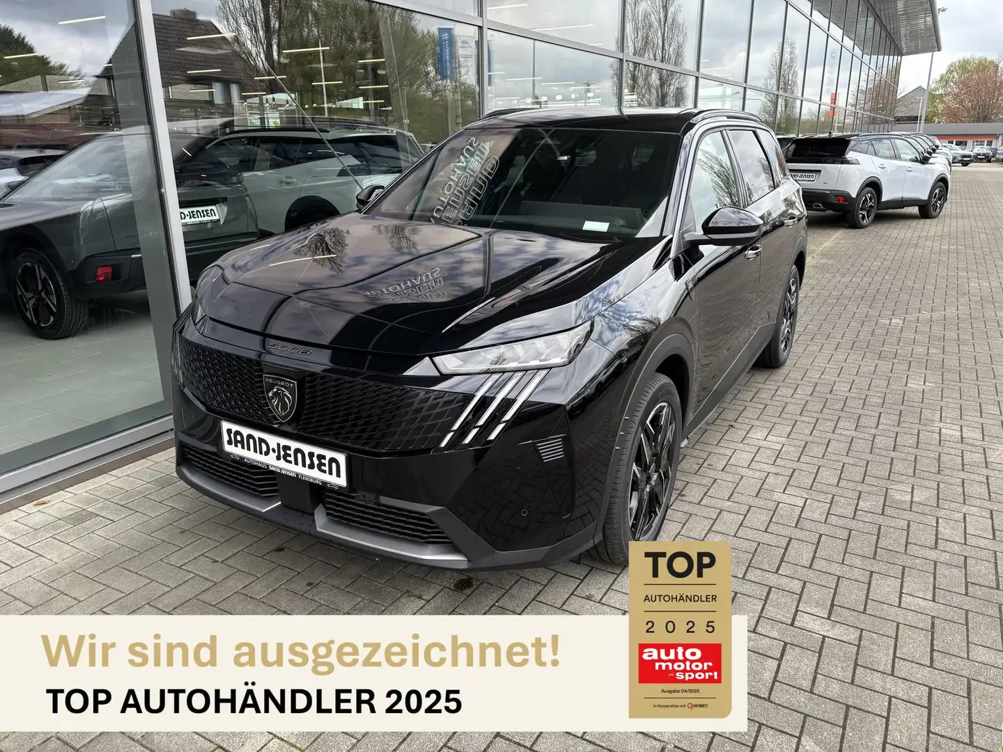 Peugeot 5008 GT 145 MHEV EAT 7-Sitz ACC Navi LED Kamera Fekete - 1