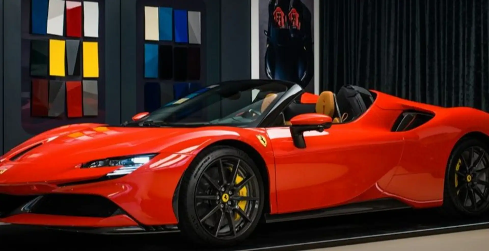 Ferrari SF90 Spider Roşu - 1