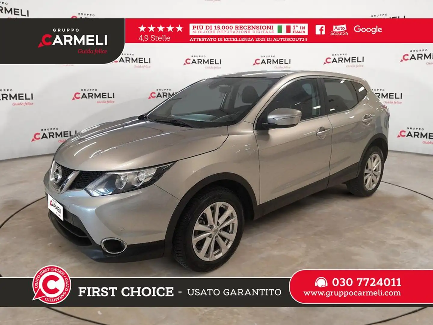Nissan Qashqai 1.2 dig-t Acenta 115cv Grigio - 1