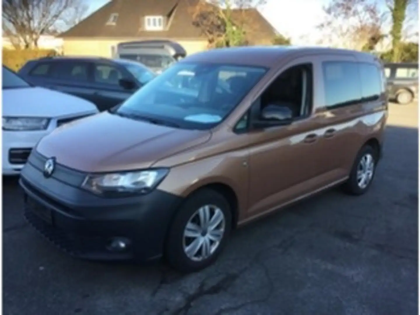 Volkswagen Caddy 2.0TDI *5-Sitzer*BT+Radio+Klima+GRA+ZV+ Bronze - 1