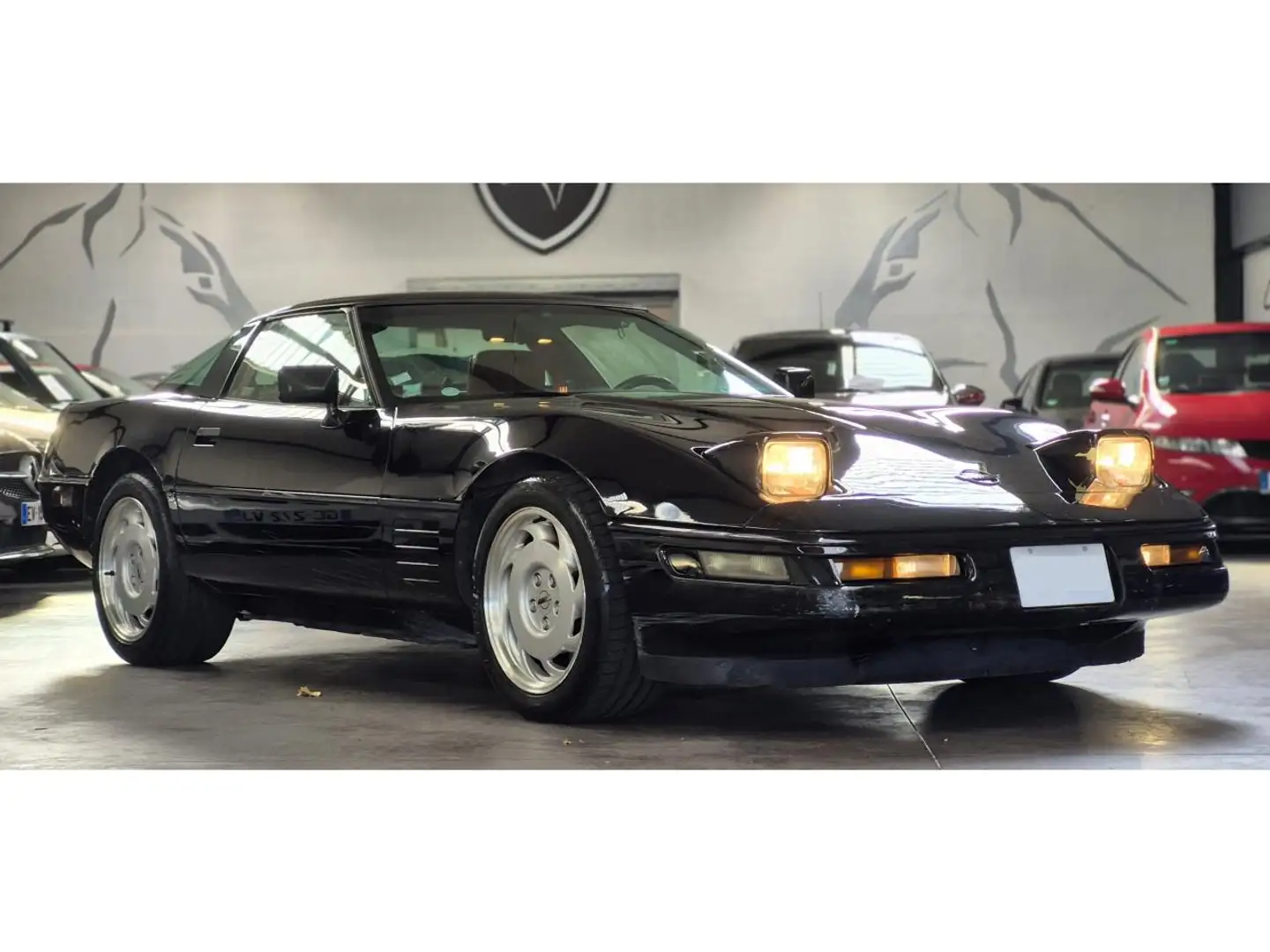 Chevrolet Corvette C4 COUPE 5.7 V8 300 BVA  / 1ERE MAIN Noir - 2