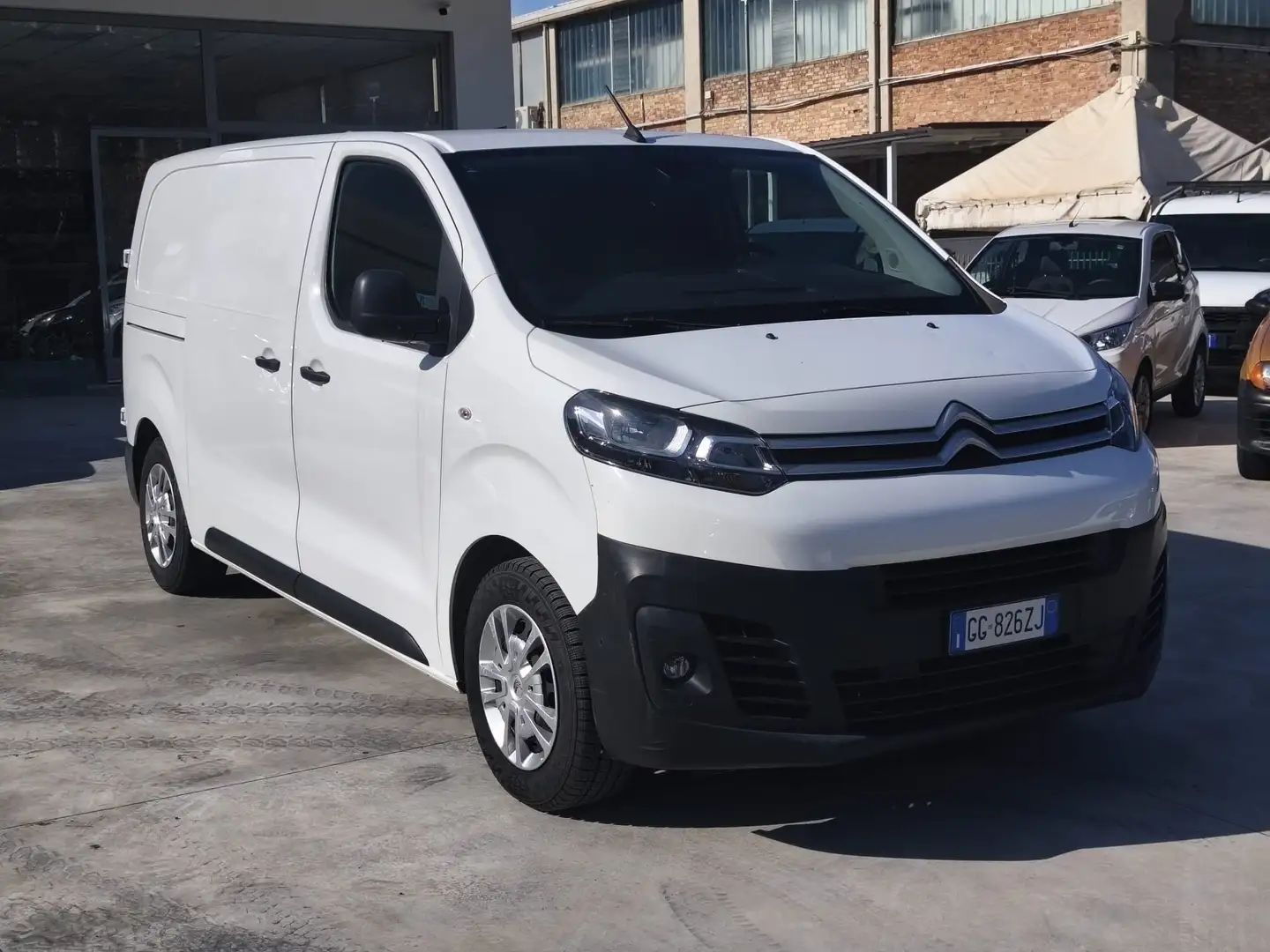 Citroen Jumpy 1,5bluehdi120cv*DISTRIBUZIONE FATTA*HACCP*GARANZIA Weiß - 2