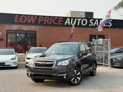 Gray 2017 Subaru Forester SUV / Crossover All-Wheel Drive Automatic