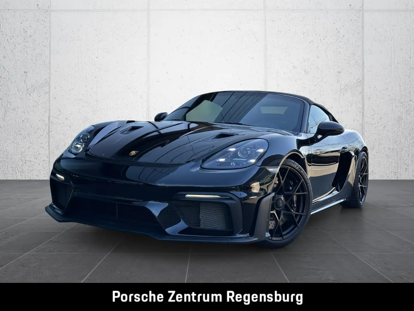Porsche Boxster Spyder RS 718 Weissach Liftsystem BOSE Noir - 1