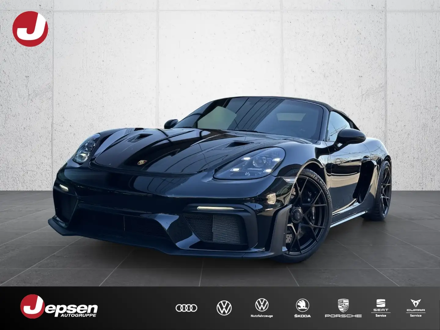 Porsche Boxster Spyder RS 718 Weissach Liftsystem BOSE Schwarz - 1