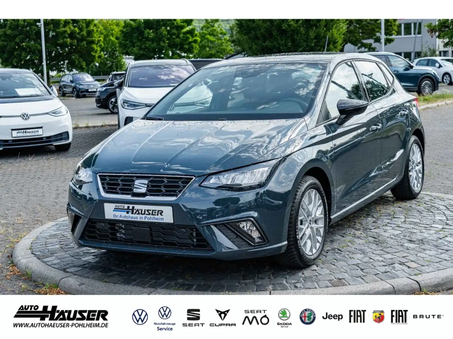 SEAT Ibiza FR 1.0 TSI ALLWETTER KAMERA ACC LED PDC FULL-LINK Blauw - 1