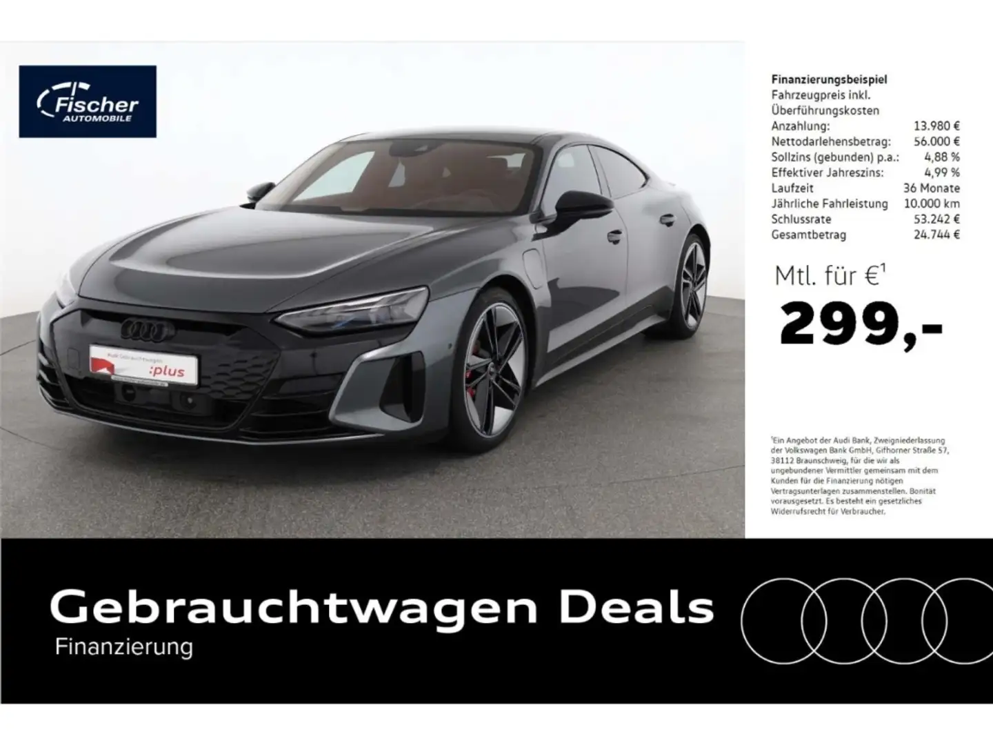 Audi e-tron HUD/Allr.lenk./Matrix/360/Dinamica Grau - 1