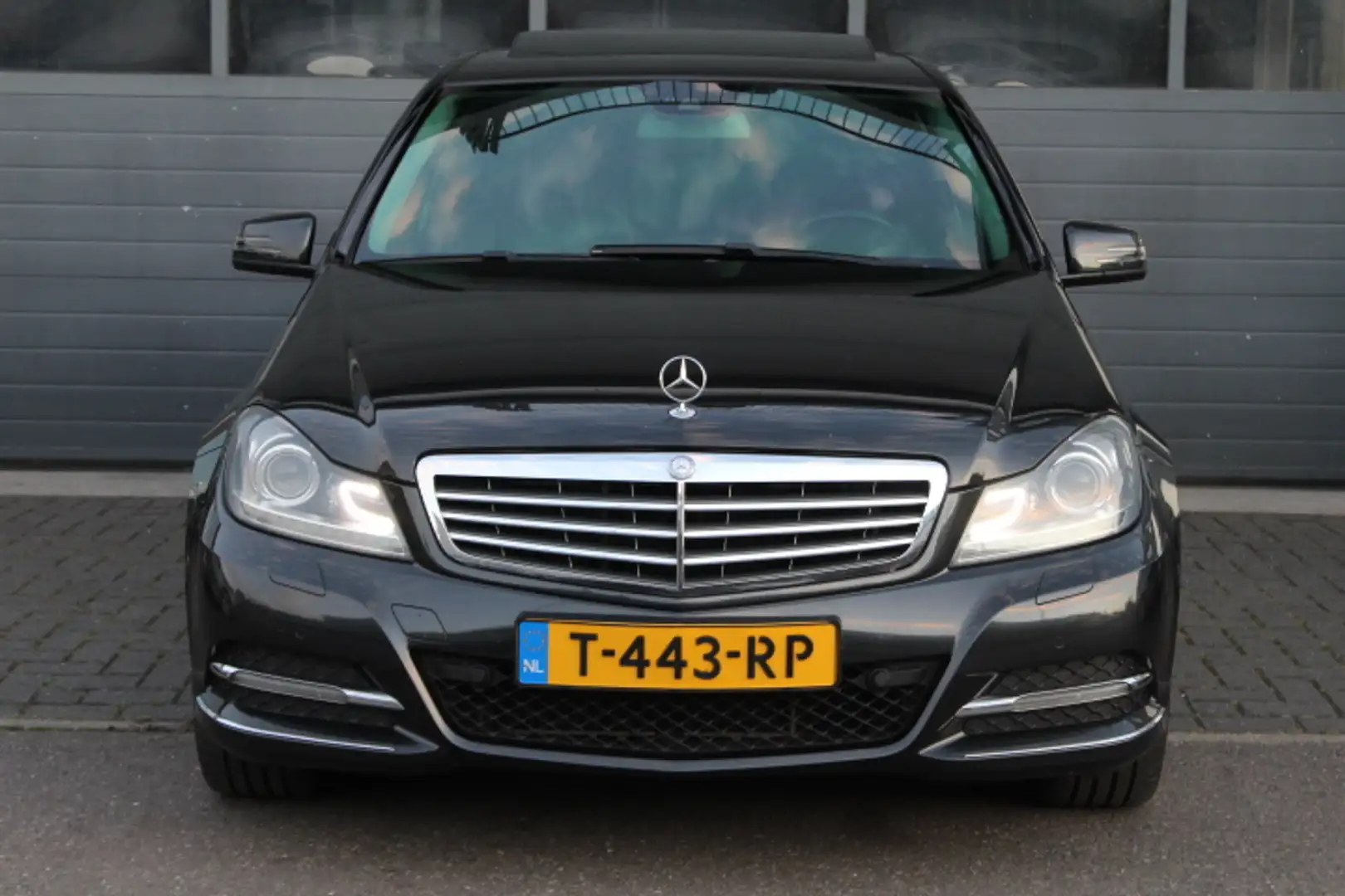 Mercedes-Benz C 350 klasse V6 Elegance AUT. Leder, Schuifkanteldak, cr Negro - 2