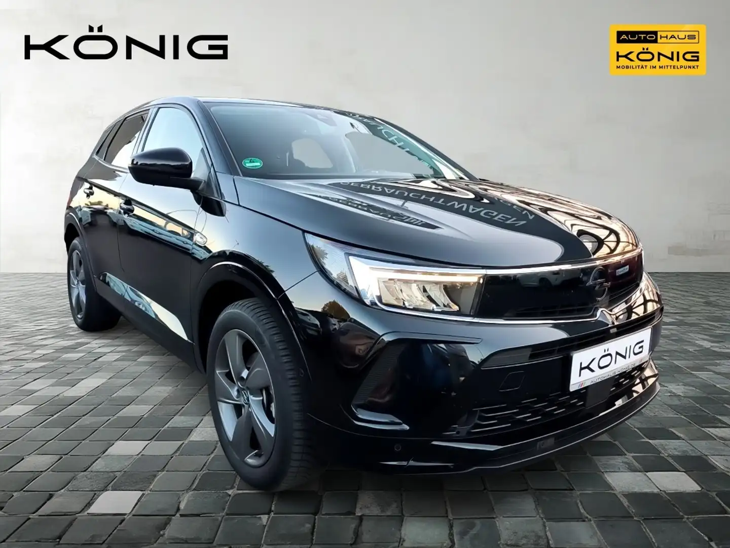 Opel Grandland X X GS 1.2 AUTOMATIK*NAVI*SHZG*ALLWETTER Noir - 2