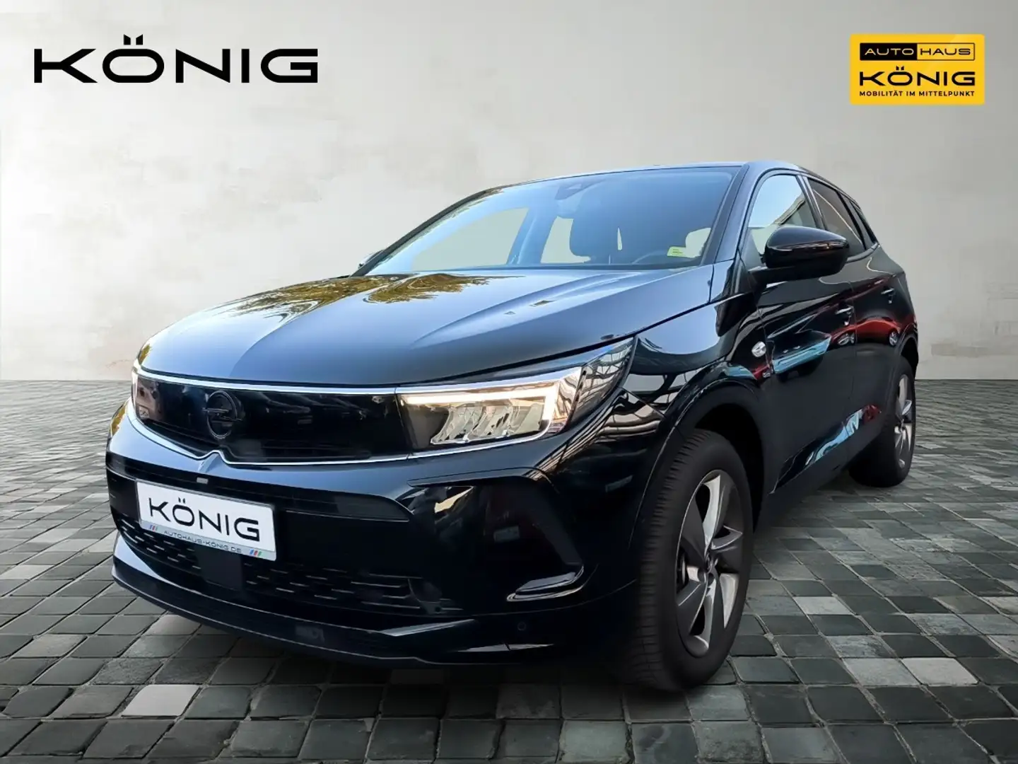 Opel Grandland X X GS 1.2 AUTOMATIK*NAVI*SHZG*ALLWETTER Zwart - 1