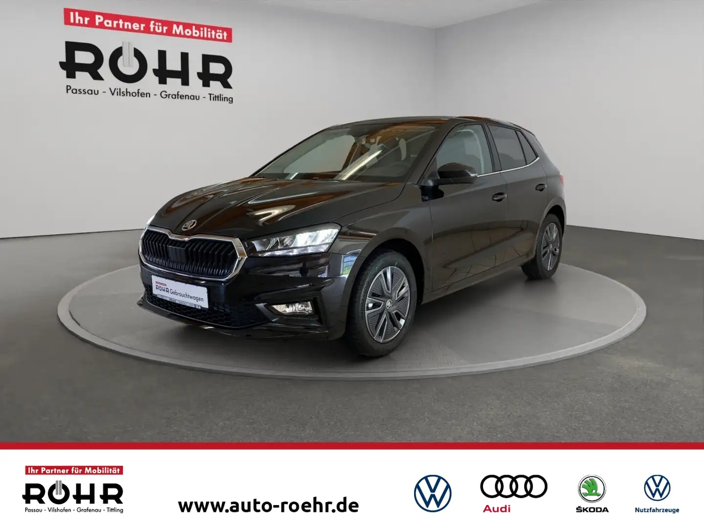 Skoda Fabia Selection 130 Jahre 1.0 TSI (Garantie 08/2030.LED. Schwarz - 1