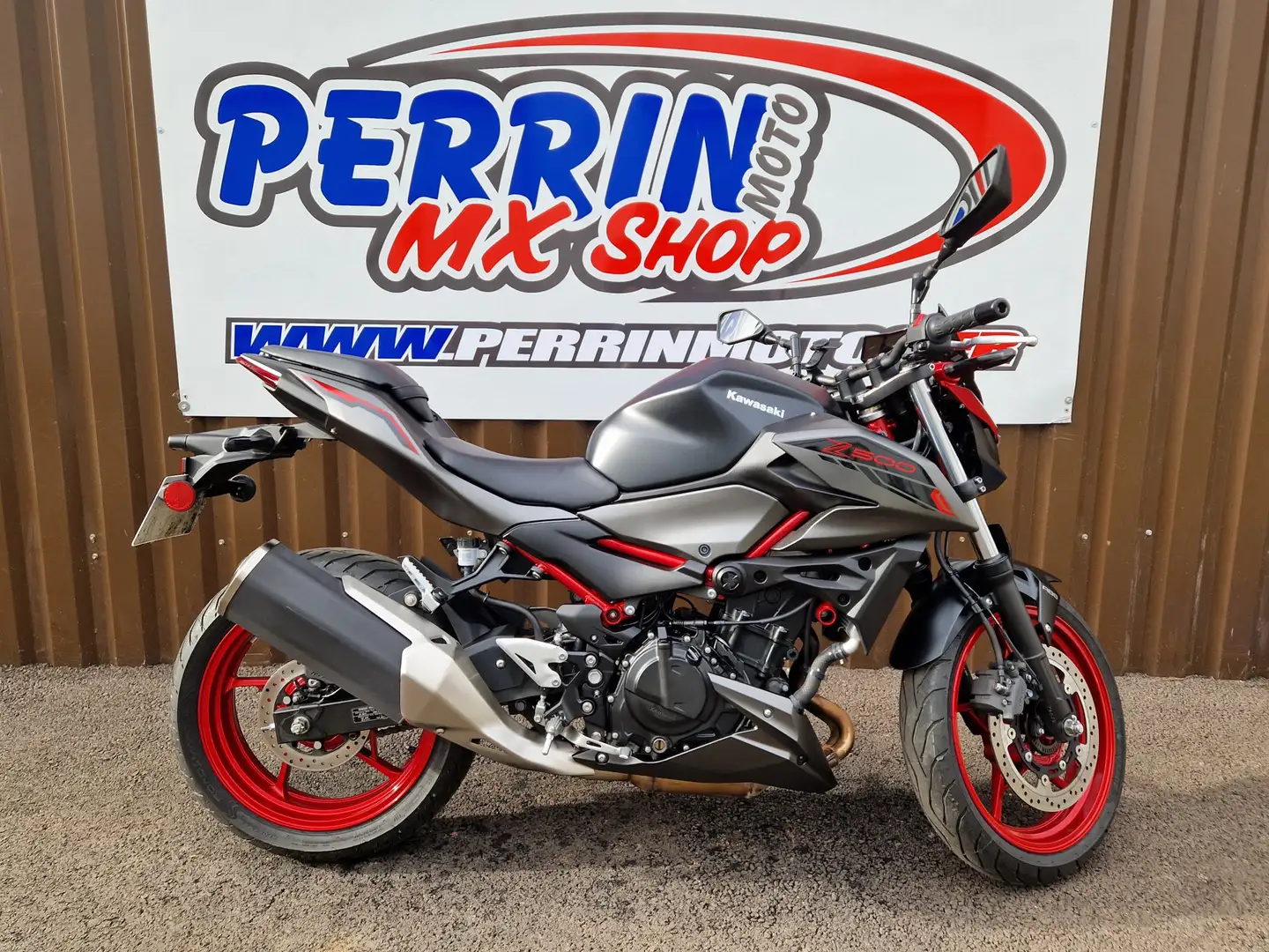 Kawasaki Z 500 Rot - 1