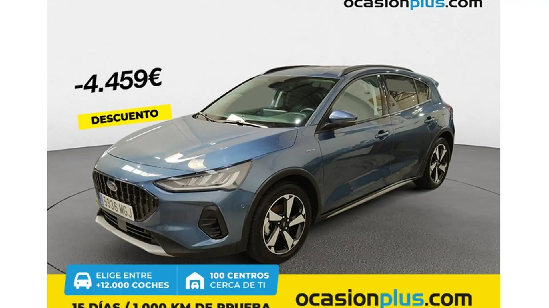 Ford Focus 1.0 Ecoboost MHEV Active 155 Blau - 1