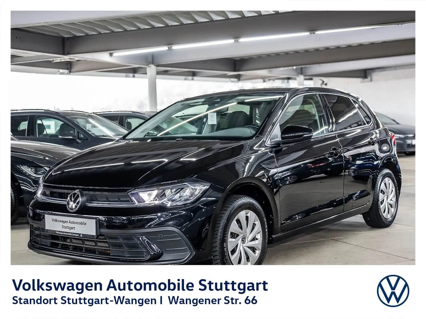 Volkswagen Polo Life 1.0 TSI Navi LED SHZ PDC Schwarz - 1