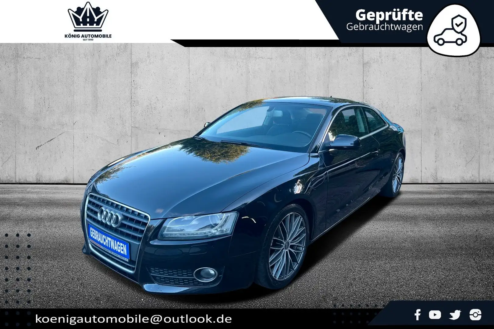 Audi A5 Coupe 2.0 TFSI / XENON / NAVI / SHZ / 18' LM Schwarz - 2