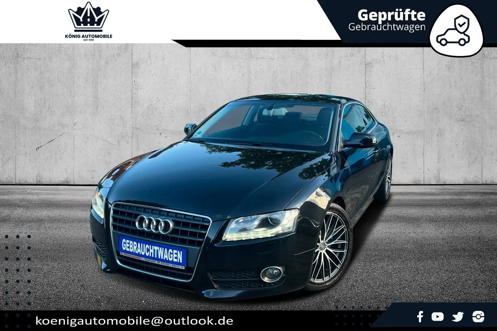Audi A5 Coupe 2.0 TFSI / XENON / NAVI / SHZ / 18' LM Schwarz - 1