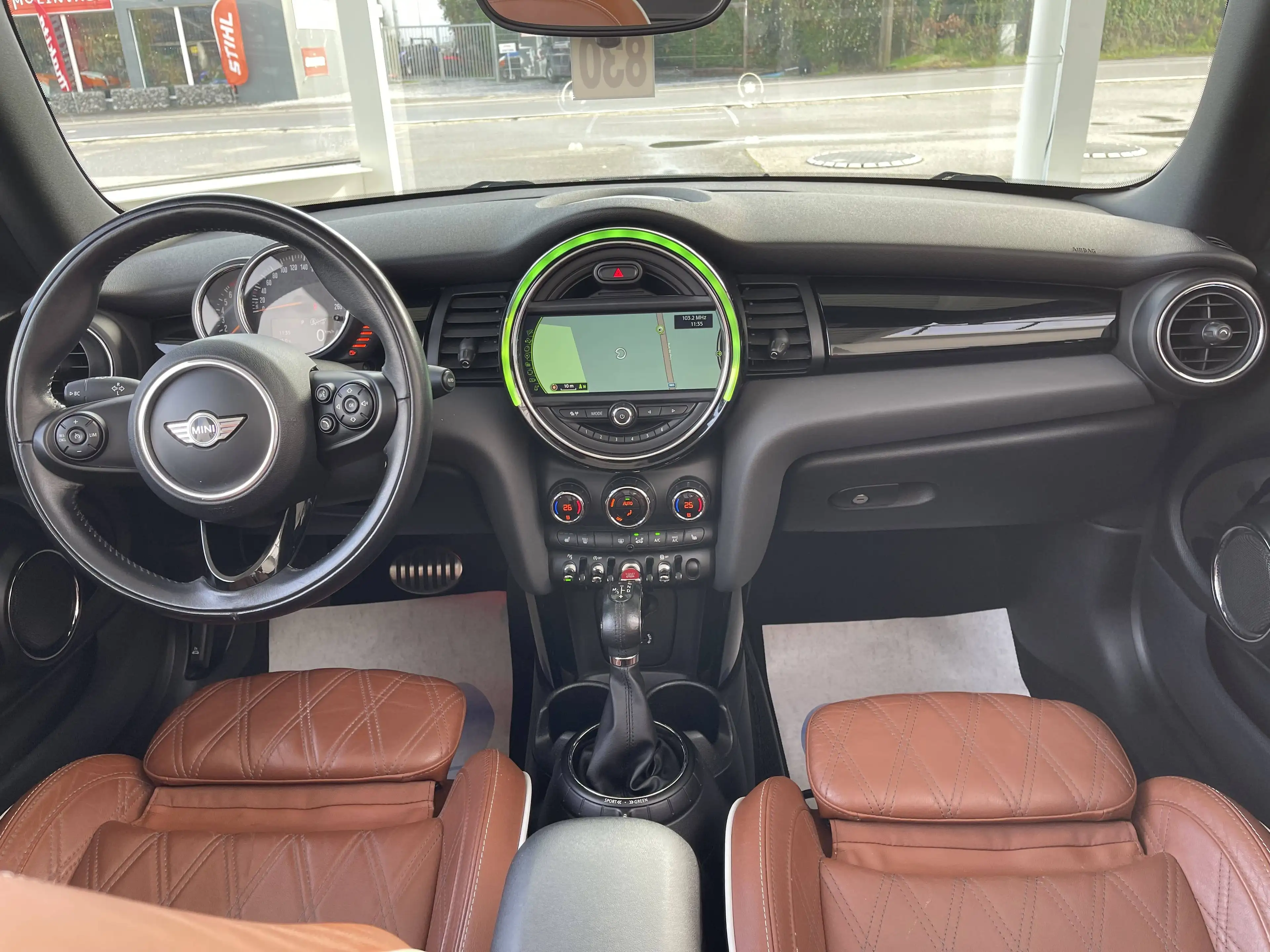 MINI Cooper Cabrio 1.5iA *** GARANTIE + LED + CUIR + GPS *** — photo 10