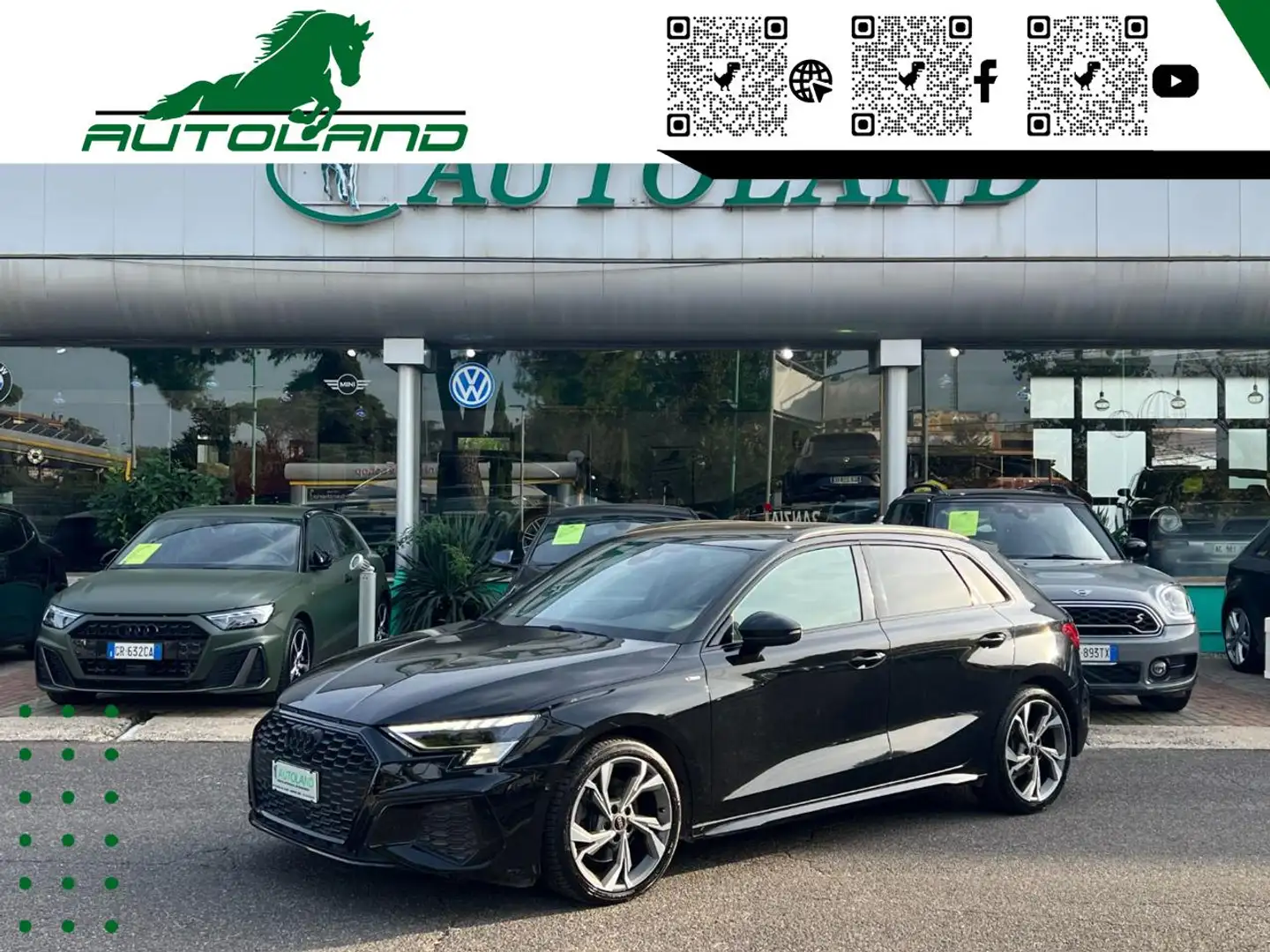 Audi A3 SPB 40 TDI quattro S tronic S line edition Nero - 1