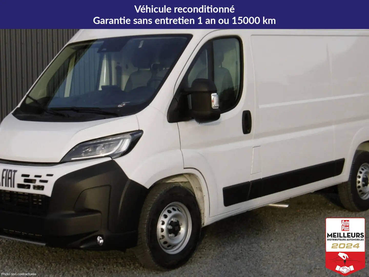 Fiat Ducato DUCATO FOURGON TOLE MH2 3.5 T 140 CH S\u0026S BVA8 4 portes VUL Diesel112023 - 032025 Blanc - 1