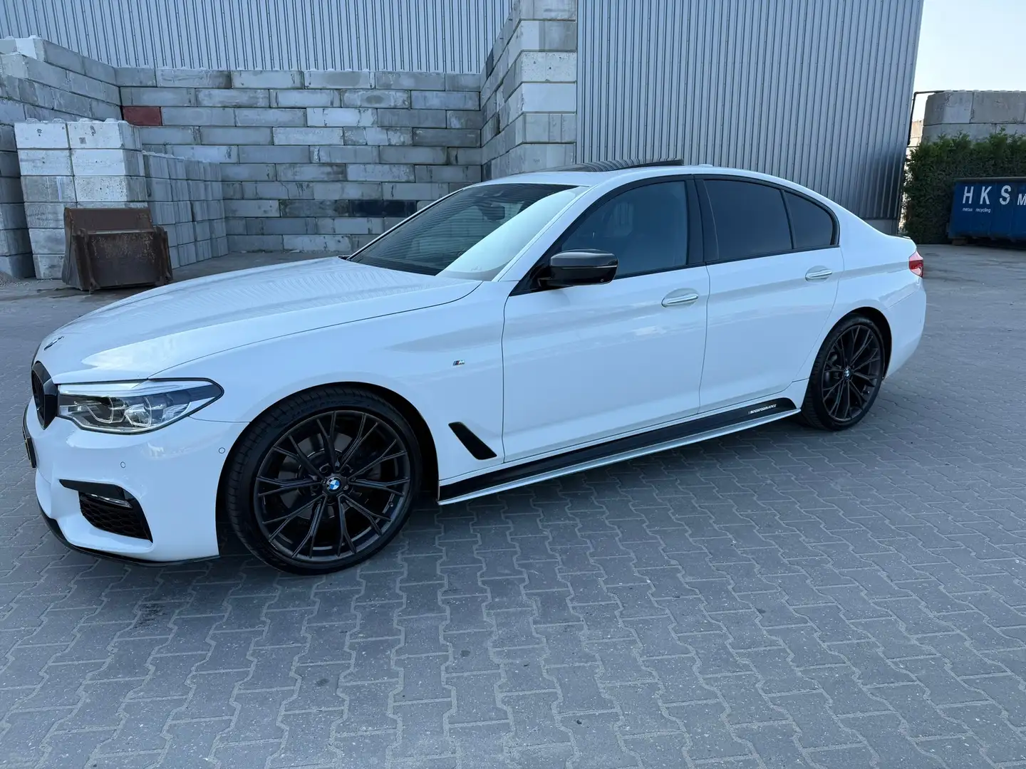 BMW 520 5-serie 520d High Executive M PERFORMANCE BOMVOL!! Weiß - 2