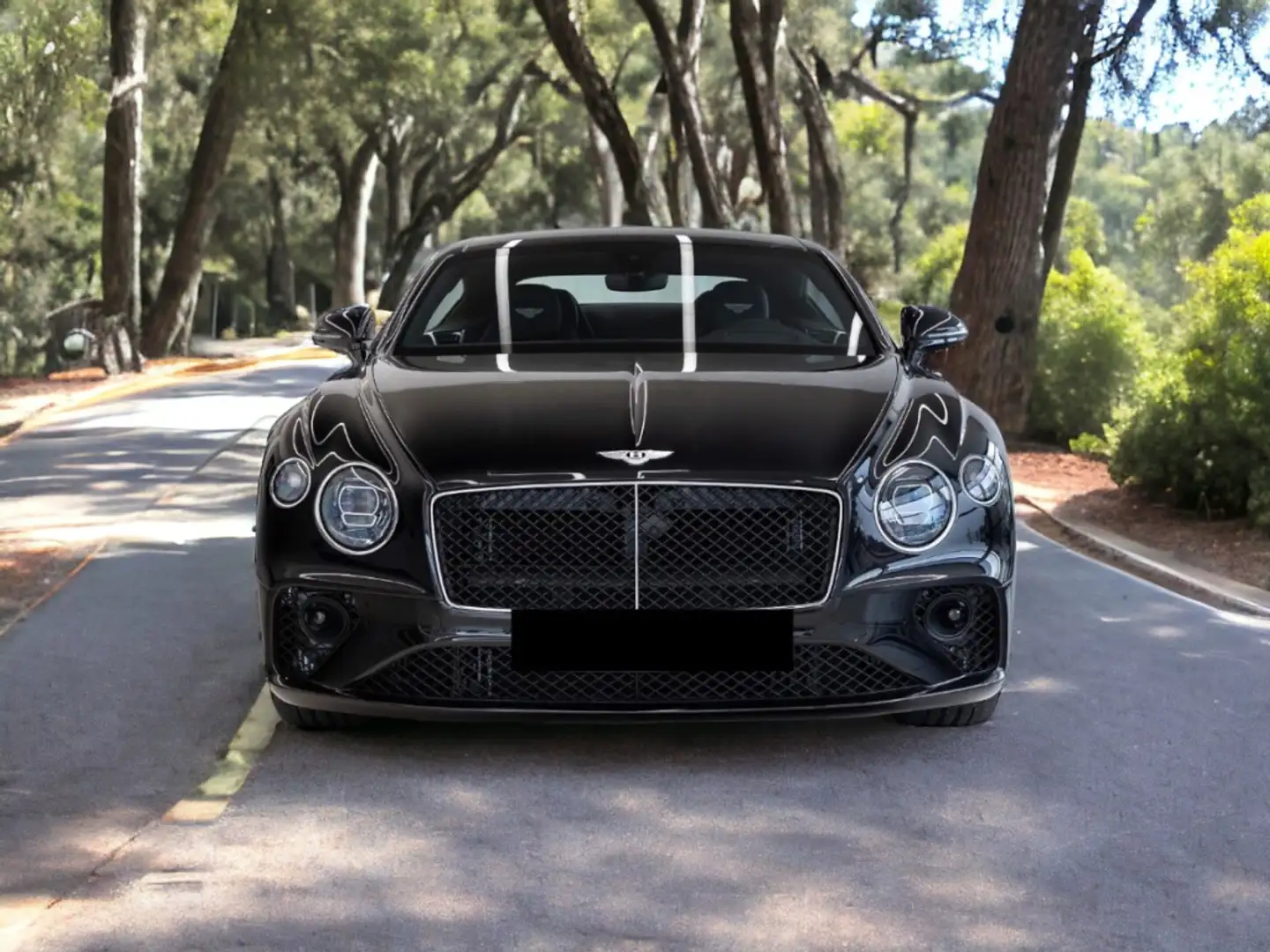 Bentley Continental V8 GT Zwart - 1