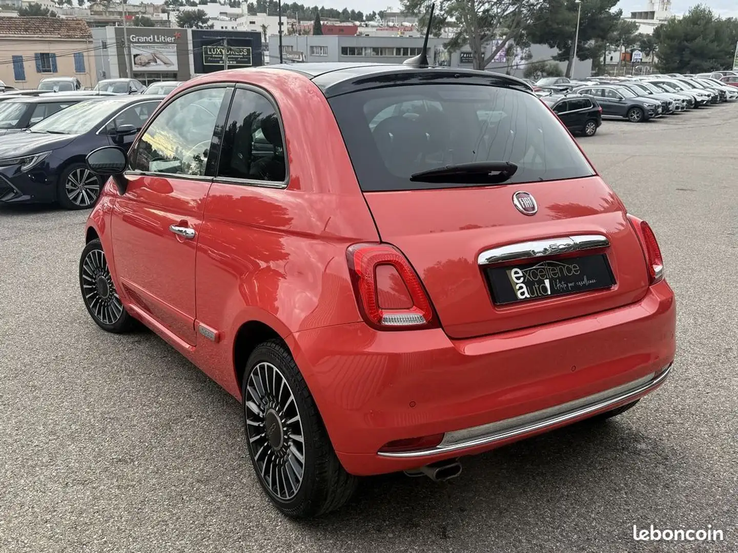 Fiat 500 1.2 8V 69CH ECO PACK LOUNGE Or - 2