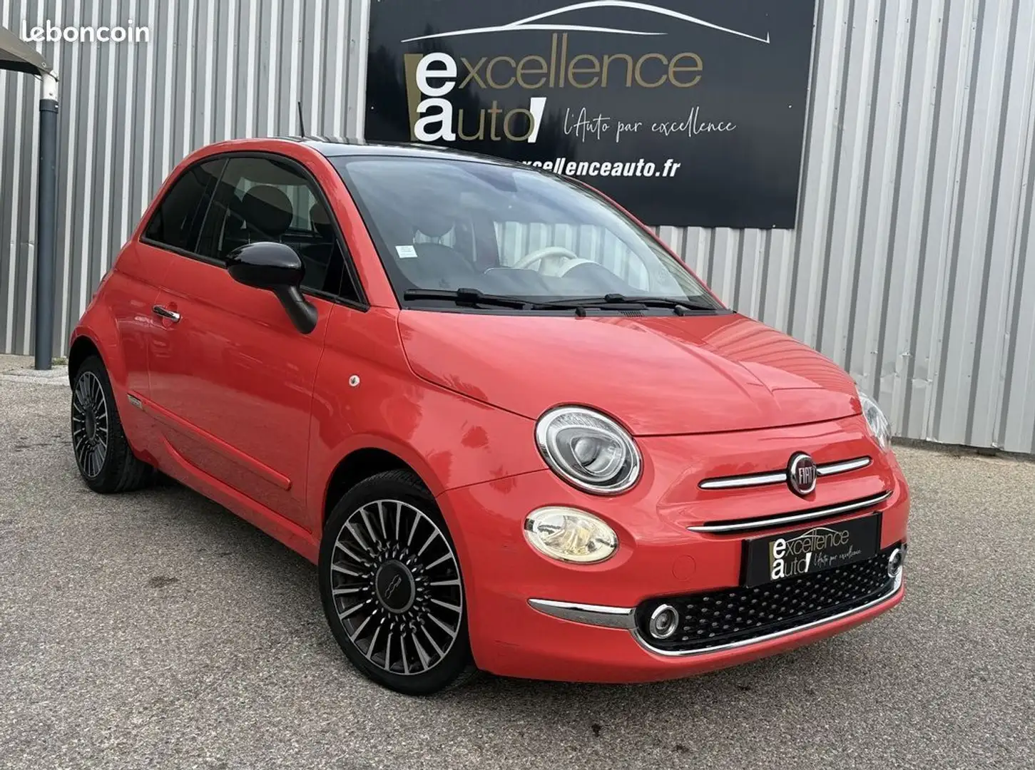 Fiat 500 1.2 8V 69CH ECO PACK LOUNGE Or - 1