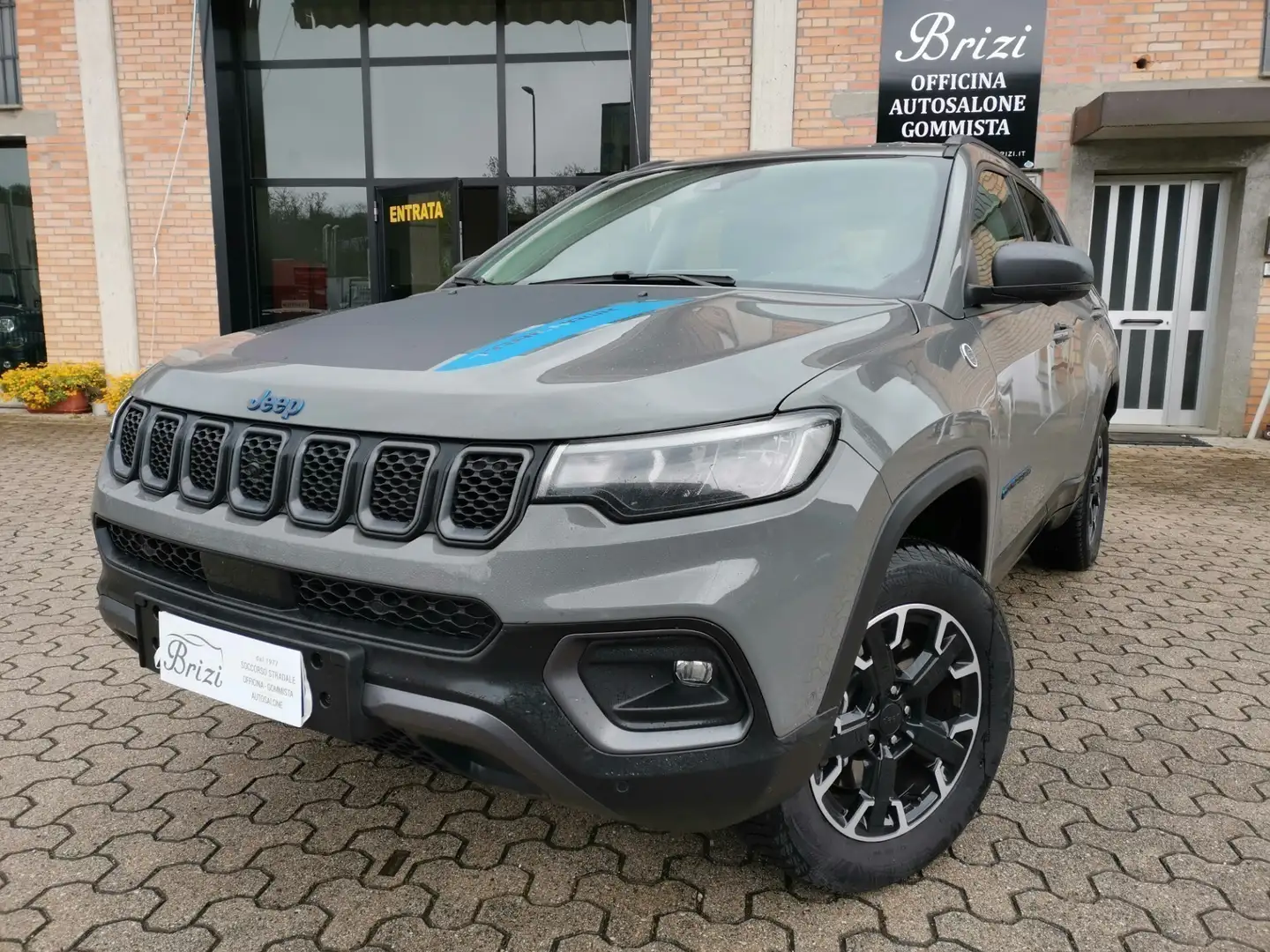 Jeep Compass 1.3 T4 240CV PHEV AT6 4xe Trailhawk PRONTA CONSEGN Gris - 1