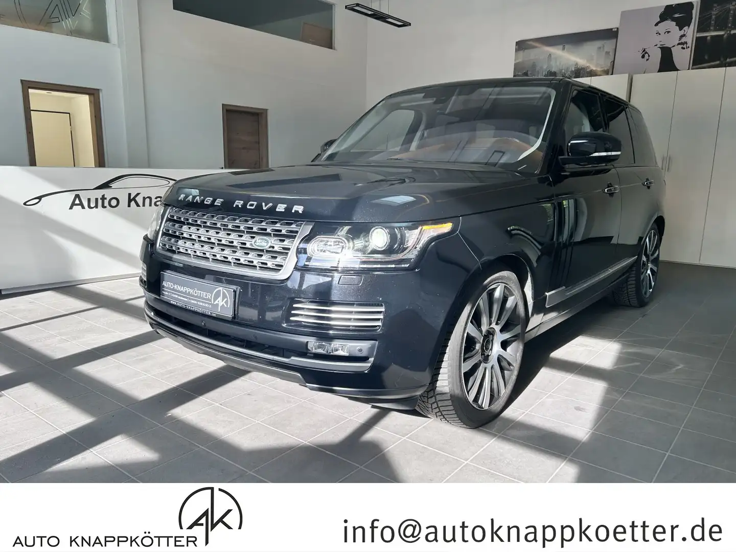 Land Rover Range Rover Range Rover 4.4 SDV8 Autobiography (EURO 6) Standhzg Noir - 1
