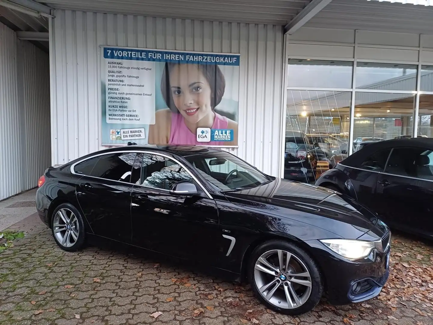 BMW 420 SPORTLINE KLIMA ALU LEDER XENON SHZ PDC LEDER Noir - 1