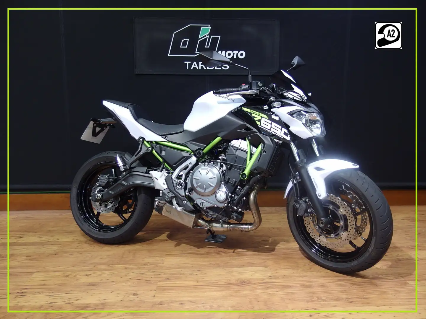 Kawasaki Z 650 Blanc - 1