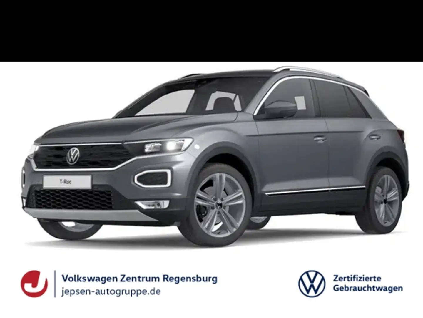 Volkswagen T-Roc Sport 1.5 TSI DSG R-KAMERA BlindSpot NAVI Grau - 1