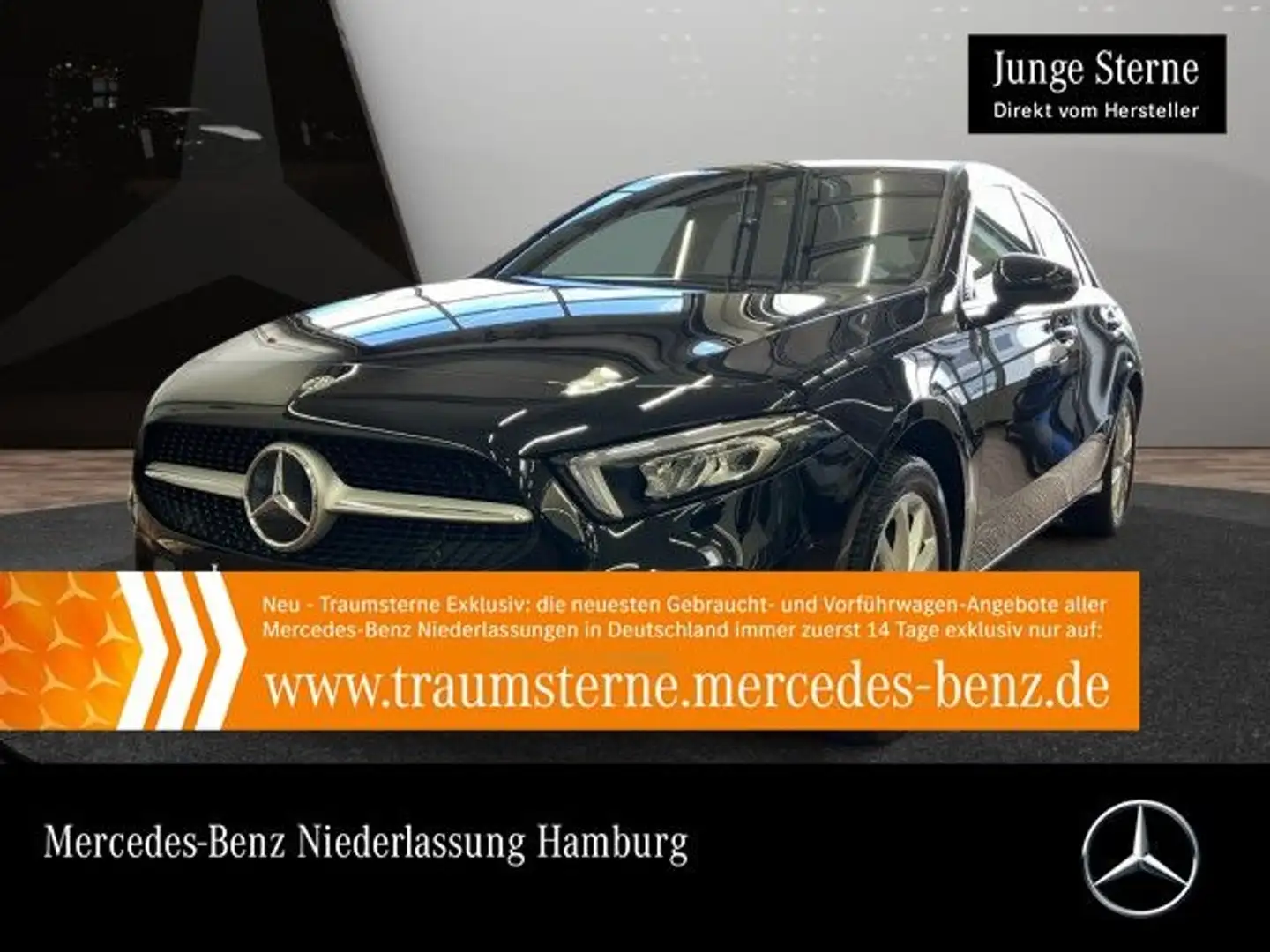 Mercedes-Benz A 250 e PROGRESSIVE+LED+KAMERA+8G Zwart - 1